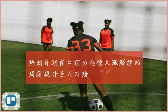热刺计划在年前为范德文涨薪续约周薪提升至五万镑